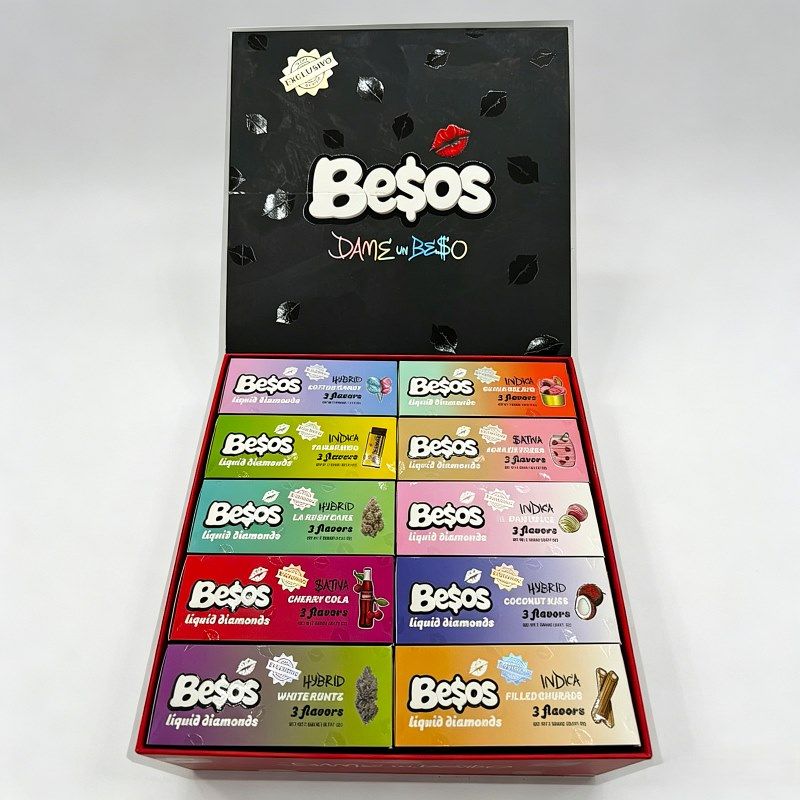 Besos 2ml Dual Flavors Disposable with Smart LED Screen